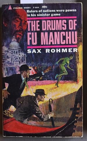 Imagen del vendedor de The DRUMS of Fu Manchu. (Pyramid Book #F-804) vs Nayland Smith Series a la venta por Comic World