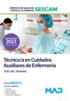 Técnico/a en Cuidados Auxiliares de Enfermería. Test del temario. Servicio de Salud de Castilla-L...