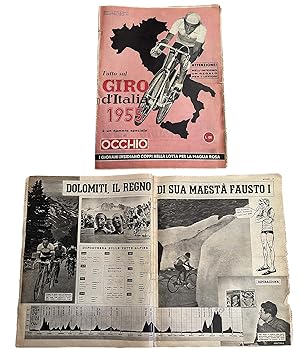 Tutto il Giro d'Italia 1955 Rivista Numero speciale di OCCHIO 10 Maggio 1955