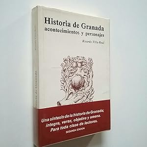 Seller image for Historia de Granada. Acontecimientos y personajes for sale by MAUTALOS LIBRERA
