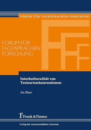 Interkulturalität von Textsortenkonventionen. Vergleich deutscher und chinesischer Kulturstile: I...