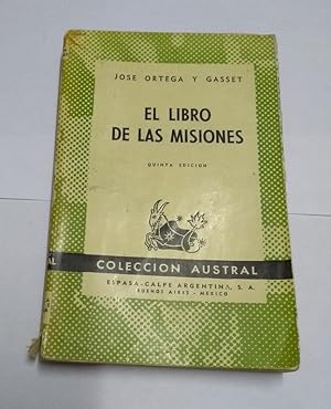 Imagen del vendedor de El libro de las misiones a la venta por Libros Ambig