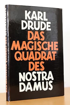 Seller image for Das magische Quadrat des Nostradamus for sale by AMSELBEIN - Antiquariat und Neubuch