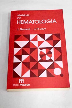 Imagen del vendedor de Manual de Hematologa a la venta por Alcan Libros