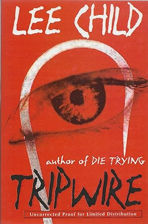 Tripwire- Signed Uncorrected Proof, Scarce!
