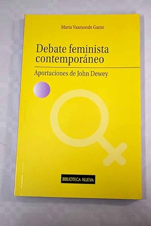 Bild des Verkufers fr Debate feminista contemporneo zum Verkauf von Alcan Libros