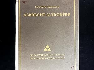 Bild des Verkufers fr Albrecht Altdorfer. Studien ber die entwicklungsfaktoren im werke des knstlers. zum Verkauf von Antiquariat Bookfarm