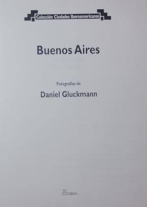 Imagen del vendedor de Buenos Aires. a la venta por Antiquariat Bookfarm