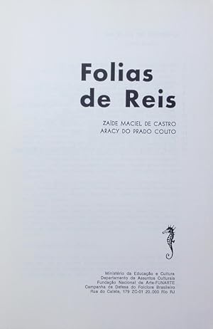 Seller image for Folias de Reis. for sale by Antiquariat Bookfarm