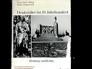 Imagen del vendedor de Denkmler im 19. Jahrhundert. Deutung und Kritik. (Studien zur Kunst des 19. Jahrhunderts. Band 20). a la venta por Antiquariat Bookfarm