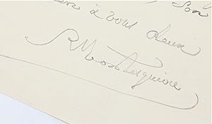 Lettre autographe signée de Robert de Montesquiou adressée à Henri Lapauze à propos de la rééditi...