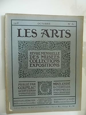 LES ARTS Revue mensuelle des Musees Collection Expositions 1908 Octobre N.° 82