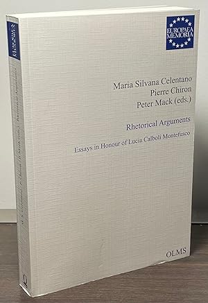 Imagen del vendedor de Rhetorical Arguments _ Essays in Honour of Lucia Calboli Montefusco a la venta por San Francisco Book Company