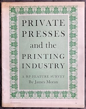 Immagine del venditore per Private Presses and the Printing Industry venduto da Brian Corrigan