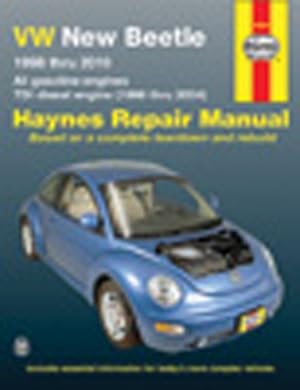 Seller image for Vw New Beetle Automotive Repair Manual:1998 to 2000 (Haynes Automotive Repair Manuals) for sale by WeBuyBooks