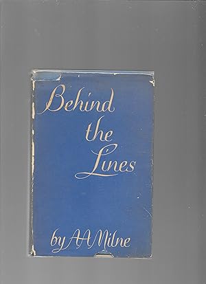 Image du vendeur pour Behind the Lines mis en vente par Lavender Fields Books PBFA