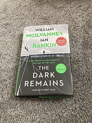 Seller image for THE DARK REMAINS: SIGNED UK FIRST EDITION HARDCOVER for sale by Books for Collectors