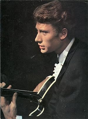 "Johnny HALLYDAY" Carte-photo originale PUBLISTAR n° 1010 d'après ekta PHILIPS-AUBERT