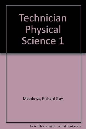 Bild des Verkufers fr Technician Physical Science 1: Level 1 zum Verkauf von WeBuyBooks