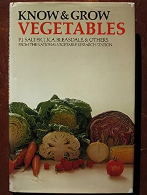 Imagen del vendedor de Know and Grow Vegetables: Bk. 1 a la venta por WeBuyBooks