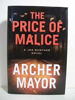 Seller image for The Price of Malice: A Joe Gunther Novel for sale by Reliant Bookstore