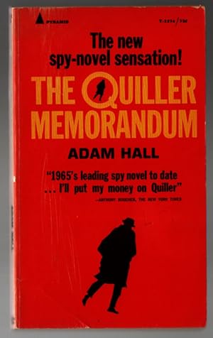 Imagen del vendedor de The Quiller Memorandum a la venta por Mystery Cove Book Shop