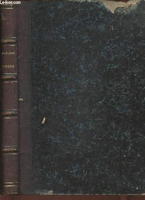 Image du vendeur pour Romans de Voltaire-Sommaire: Candide, les deux consols, Memnon ou la sagesse humaine, Jeannot et Colin, Histoire d'un bon bramin, L'ingnu, Zadig ou la destine, Histoire des voyages de Scarmentado, Les aveugles juges les couleus, micromegas-etc. mis en vente par Le-Livre