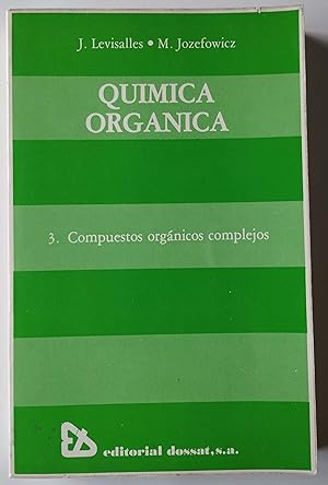 Seller image for Quimica Organica 3 Compuestos Orgnicos Complejos for sale by Librera Salvalibros Express