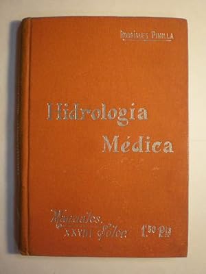 Imagen del vendedor de Manual de Hidrologa Mdica a la venta por Librera Antonio Azorn