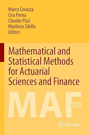 Immagine del venditore per Mathematical and Statistical Methods for Actuarial Sciences and Finance venduto da moluna