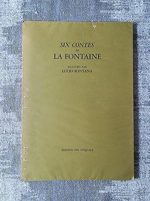 Six contes de La Fontaine illustrés par Lucio Fontana