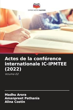 Bild des Verkufers fr Actes de la confrence internationale IC-IPMTEE (2022) zum Verkauf von moluna
