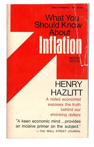 Immagine del venditore per What You Should Know About Inflation. FUNK & WAGNALLS MASS MARKET PAPERBACK F50. venduto da Once Read Books