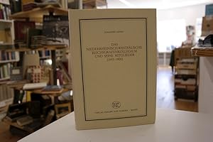 Das niederrheinisch-westfälische Reichsgrafenkollegium und seine Mitglieder (1653-1806) (= Veröff...