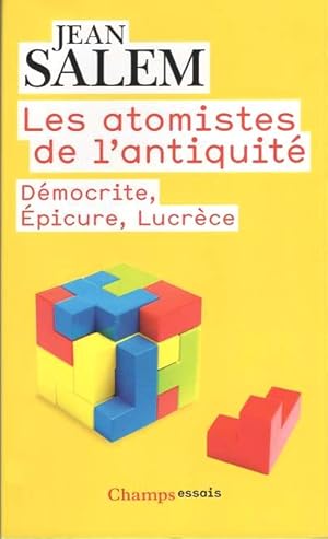 Les Atomistes de lAntiquité