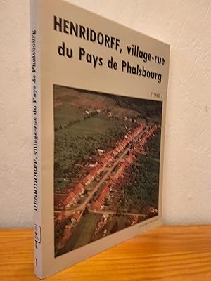 Seller image for HENRIDORFF, Village-rue du Pays de PHALSBOURG / Tome 1 for sale by LCDM