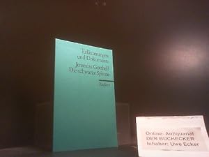 Bild des Verkufers fr Jeremias Gotthelf, Die schwarze Spinne. hrsg. von Wolfgang Mieder / Universal-Bibliothek ; Nr. 8161 : Erl. u. Dokumente zum Verkauf von Der Buchecker