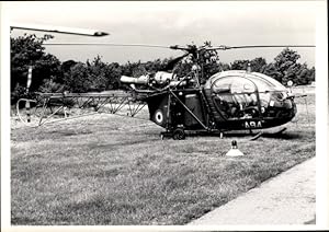 Foto Französischer Militärhubschrauber, Alouette II