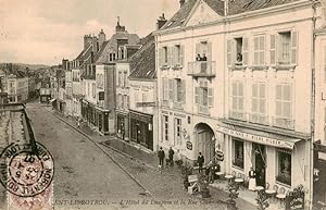 Postkarte Carte Postale 13873141 Nogent-le-Rotrou 28 Eure-et-Loir Hôtel du Dauphin et la Rue Char...