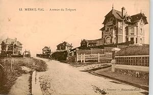 Postkarte Carte Postale 13877221 Mesnil-Val Criel-sur-Mer 76 Avenue du Tréport