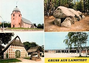Bild des Verkufers fr Postkarte Carte Postale 73876003 Lamstedt Kirche Boerdemuseum Findlinge Lamstedt zum Verkauf von Versandhandel Boeger