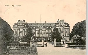 Postkarte Carte Postale 73879150 Bruehl Rheinland Kgl Schloss Bruehl Rheinland