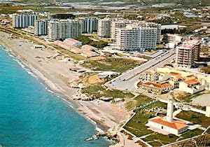 Postkarte Carte Postale 73879761 Torrox Costa Malaga ES Vista aerea del Faro y ed Bau Hofmann