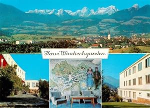 Postkarte Carte Postale 73885273 Windischgarsten AT Panorama Erholungsheim der Gewerkschaften der...