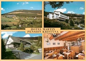 Postkarte Carte Postale 73881512 Spindleruv Mlyn Spindelmuehle Riesengebirge CZ Hotel Martin Pens...