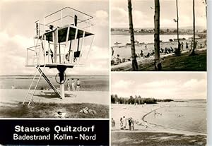 Bild des Verkufers fr Postkarte Carte Postale 73885010 Kollm Quitzdorf Sachsen Stausee Badestrand Kollm-Nord zum Verkauf von Versandhandel Boeger