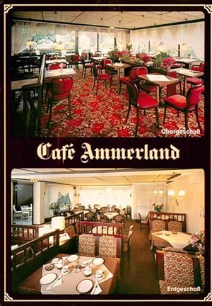 Postkarte Carte Postale 73882921 Oldenburg Oldenburg Cafe Ammerland Gastraeume