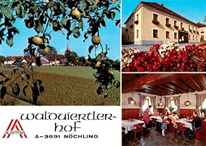 Postkarte Carte Postale 73881408 Noechling Niederoesterreich AT Gasthof Waldviertelhof Panorama G...