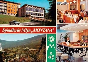 Postkarte Carte Postale 73882812 Spindleruv Mlyn Spindelmuehle Riesengebirge CZ Interhotel Montan...