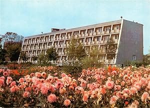 Postkarte Carte Postale 73882821 Kolobrzeg Kolberg Ostseebad PL Sanatorium Blumenbeet